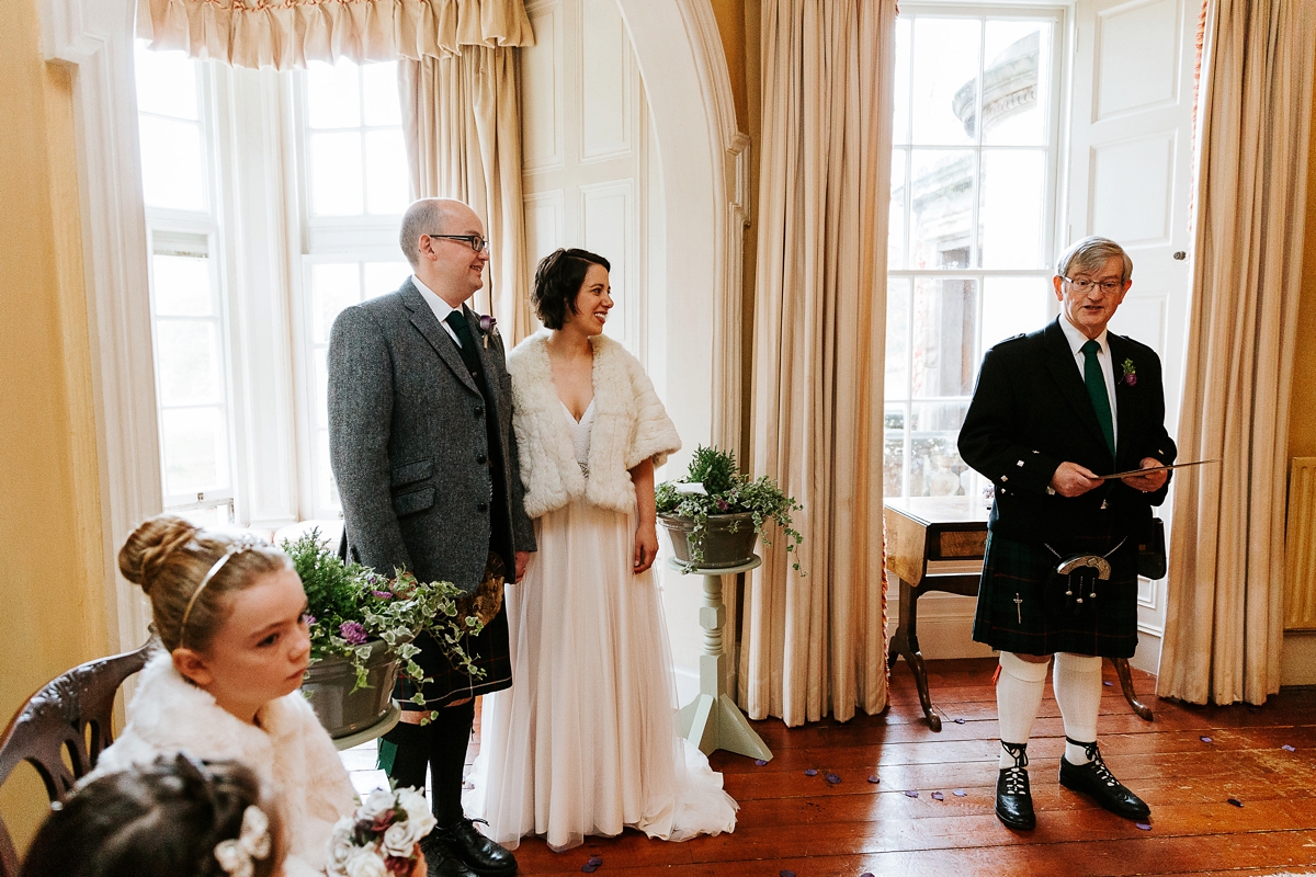 13 An intimate Scottish castle wedding