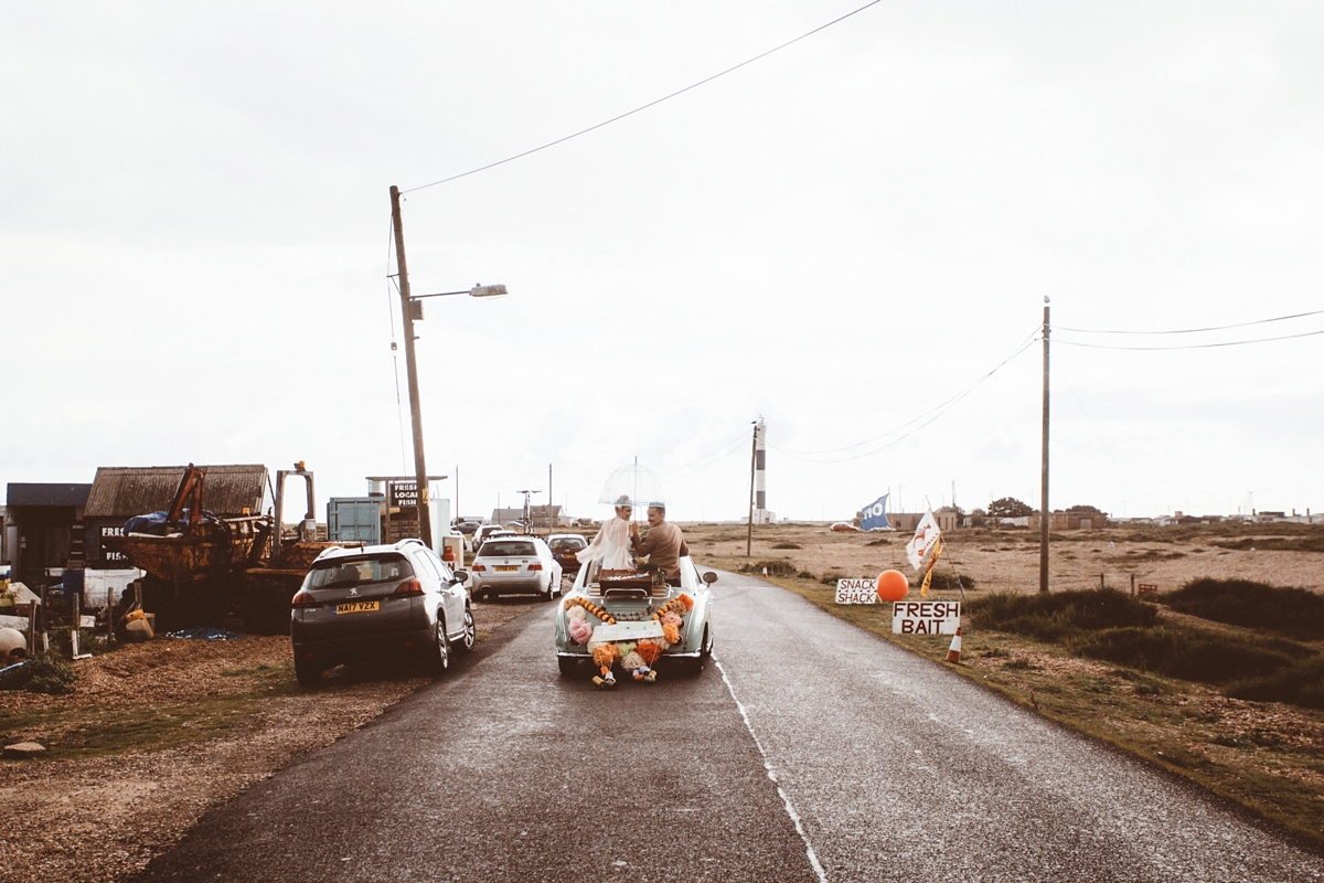 15 A quirky modern and colourful disused lighthouse wedding
