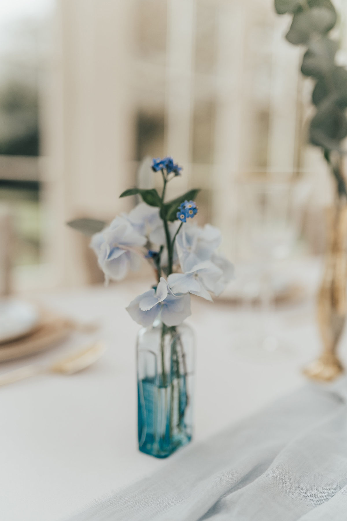 15 Something Blue wedding and bridal inspiration with a handpainted leather jacket