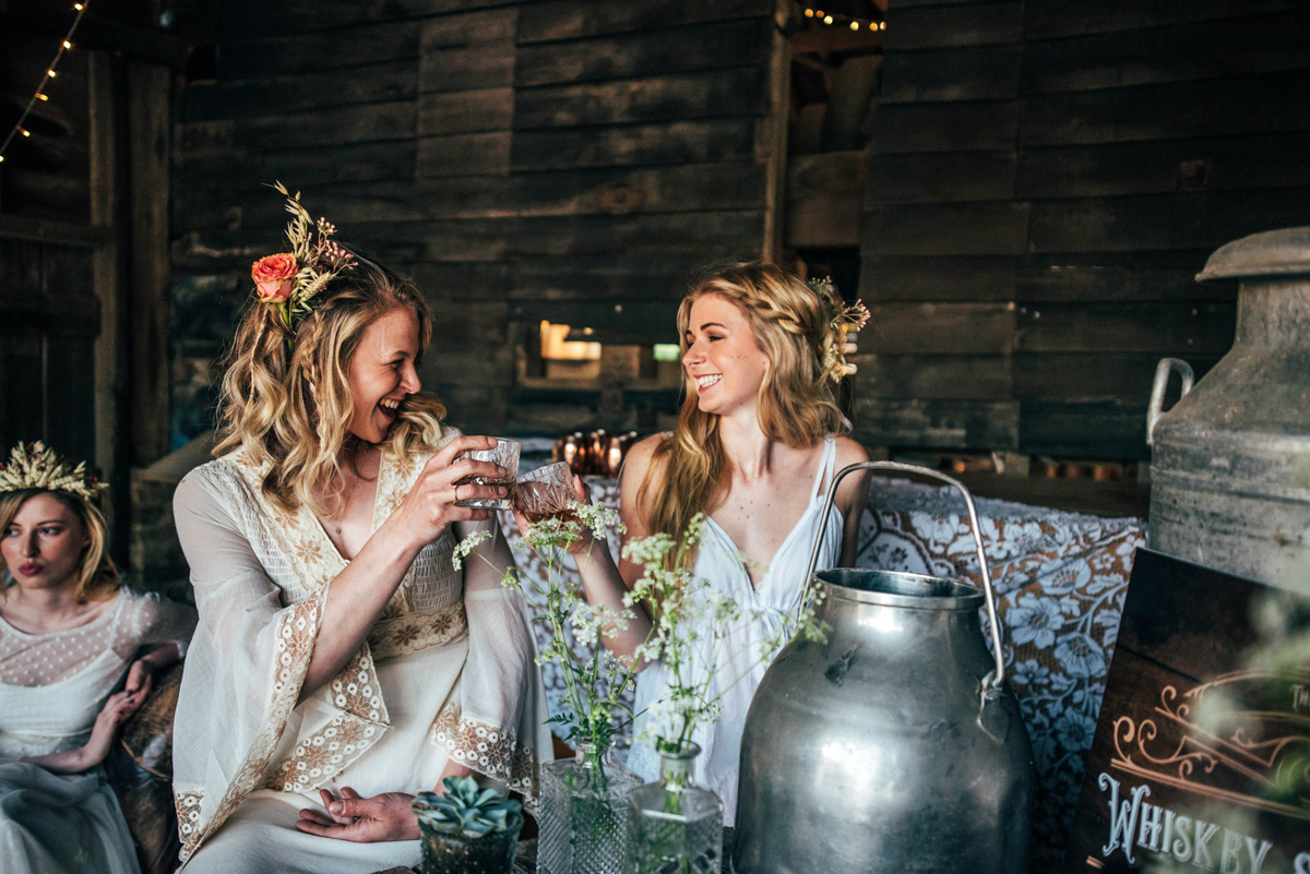 165 Whisky and roses bridal editorial - Whisky and Roses: A Delightful Barn Wedding Editorial 165 Whisky and roses bridal editorial
