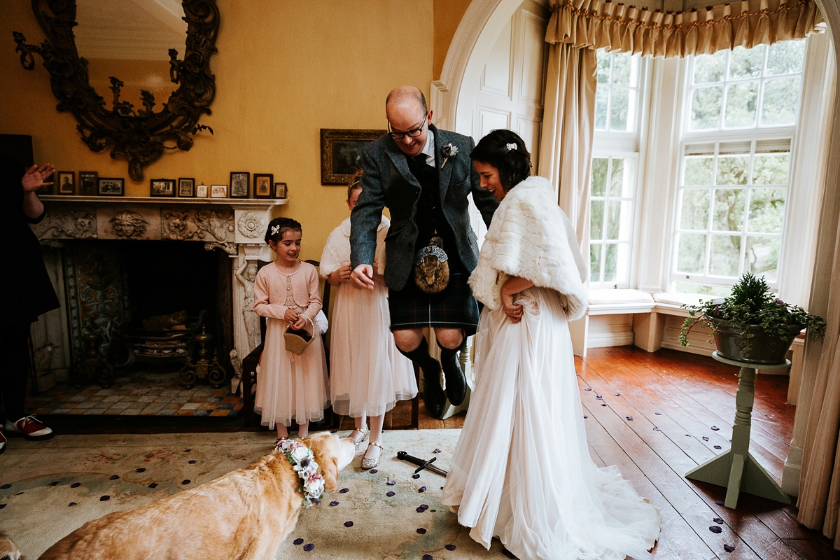 17 An intimate Scottish castle wedding