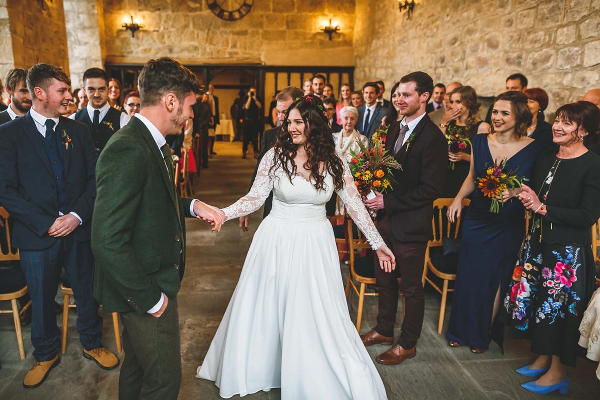 19 A fun and colourful village hall wedding in Yorkshire