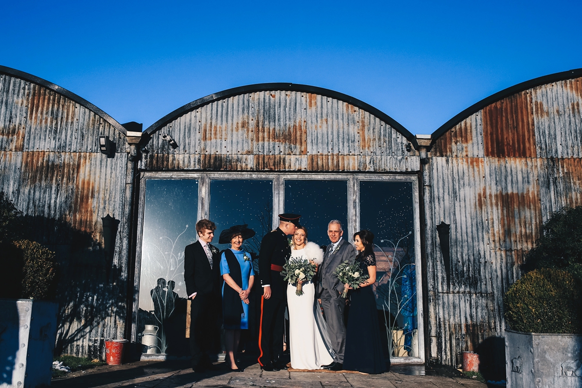 19 Pronovias winter barn Cotswolds wedding - Pronovias Elegance For a Timeless Winter Barn Wedding in the Cotswolds 19 Pronovias winter barn Cotswolds wedding