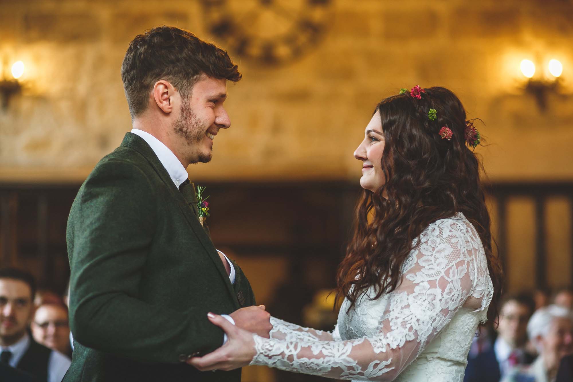 2 A colourful and delightful Yorkshire village hall wedding