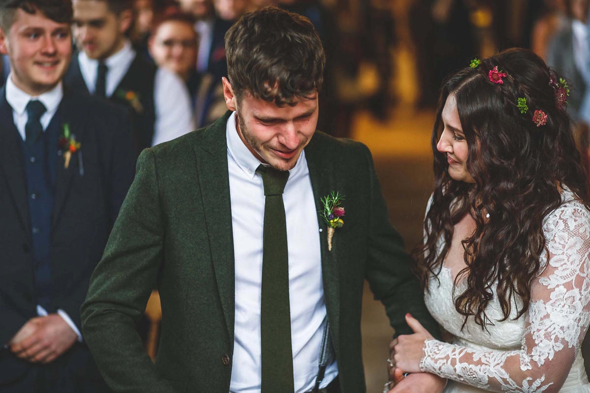 21 A fun and colourful village hall wedding in Yorkshire