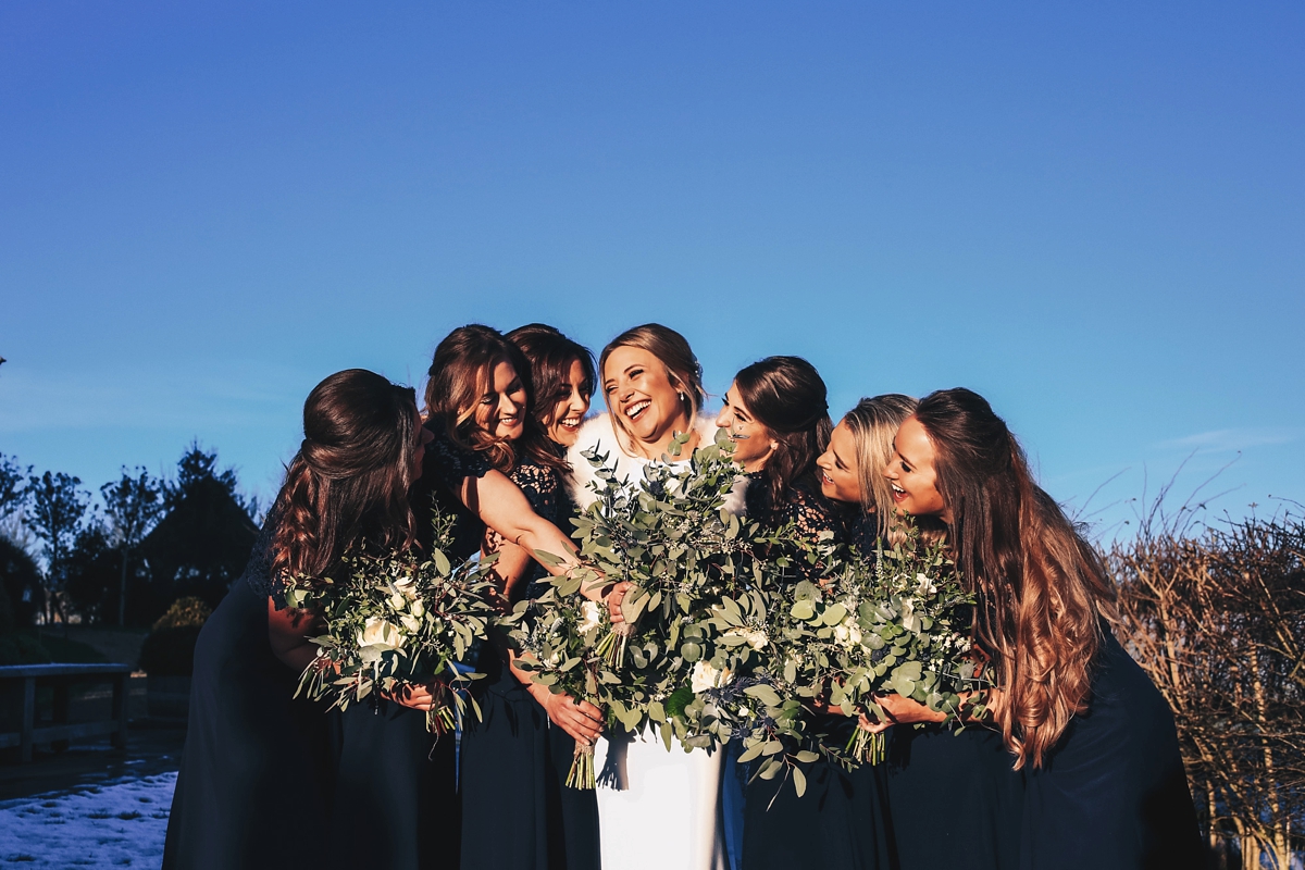 21 Pronovias winter barn Cotswolds wedding - Pronovias Elegance For a Timeless Winter Barn Wedding in the Cotswolds 21 Pronovias winter barn Cotswolds wedding