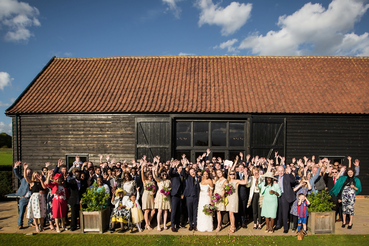 22 A Halfpenny London bride and her feathered skirt and Autumnal Suffolk wedding