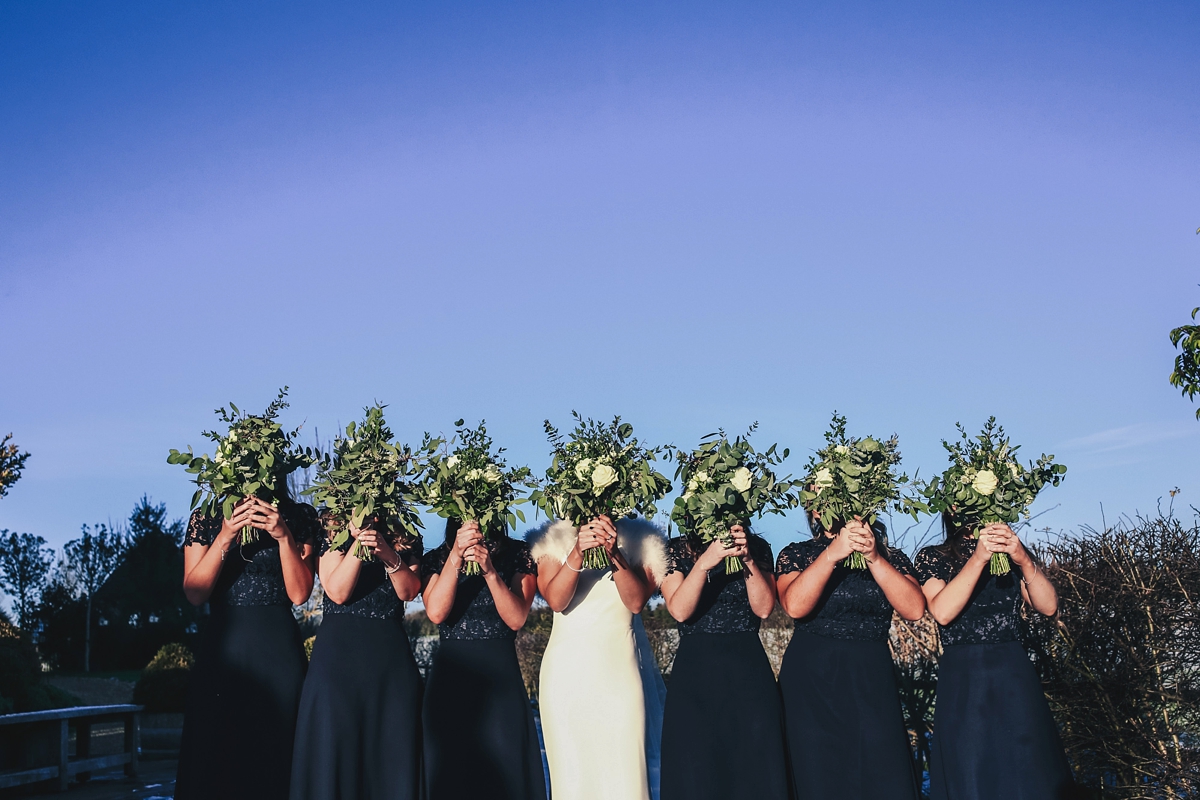 22 Pronovias winter barn Cotswolds wedding - Pronovias Elegance For a Timeless Winter Barn Wedding in the Cotswolds 22 Pronovias winter barn Cotswolds wedding