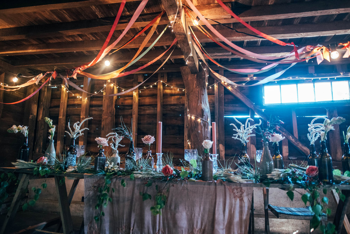 23 Whisky and roses bridal editorial - Whisky and Roses: A Delightful Barn Wedding Editorial 23 Whisky and roses bridal editorial