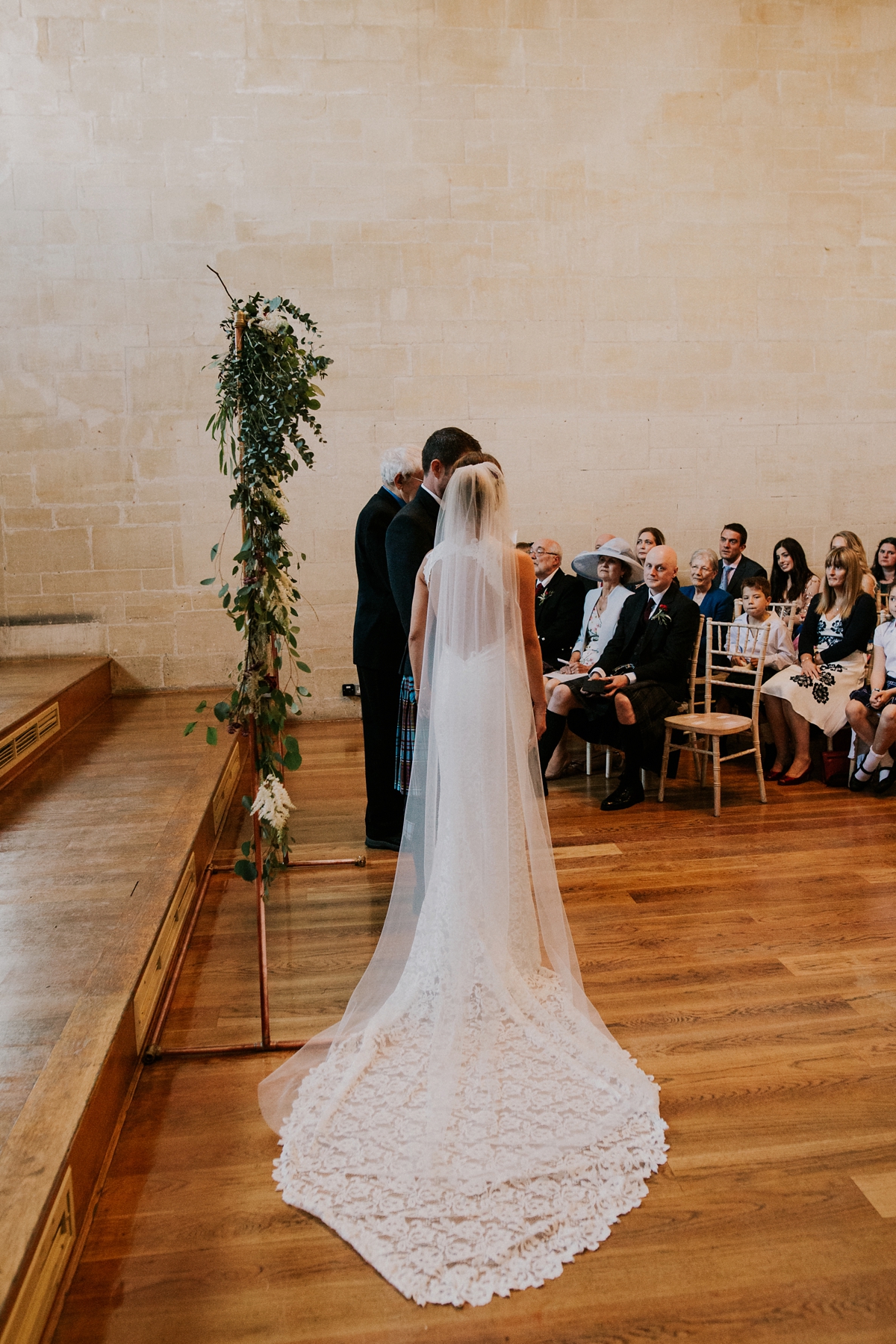 24 A Grace Loves Lace bride and her elegant Welsh castle wedding