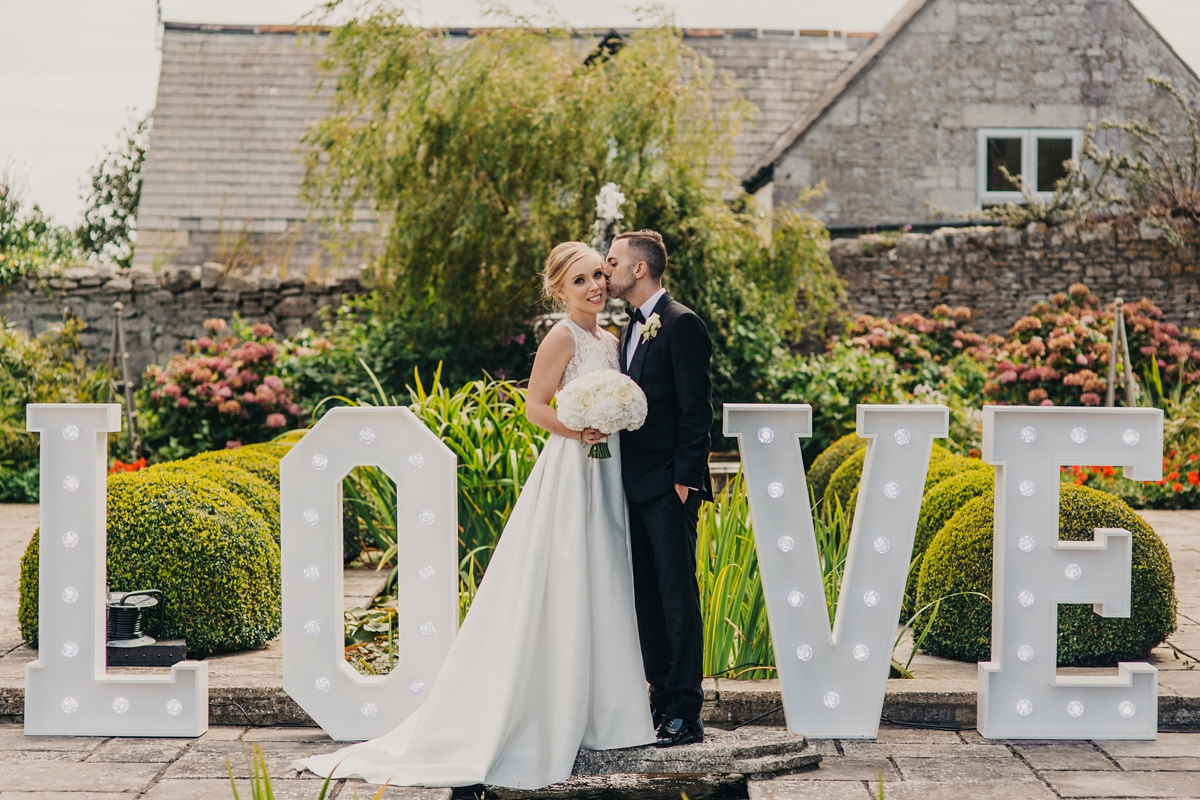 24 A Jesus Peiro gown for a Dorset castle wedding