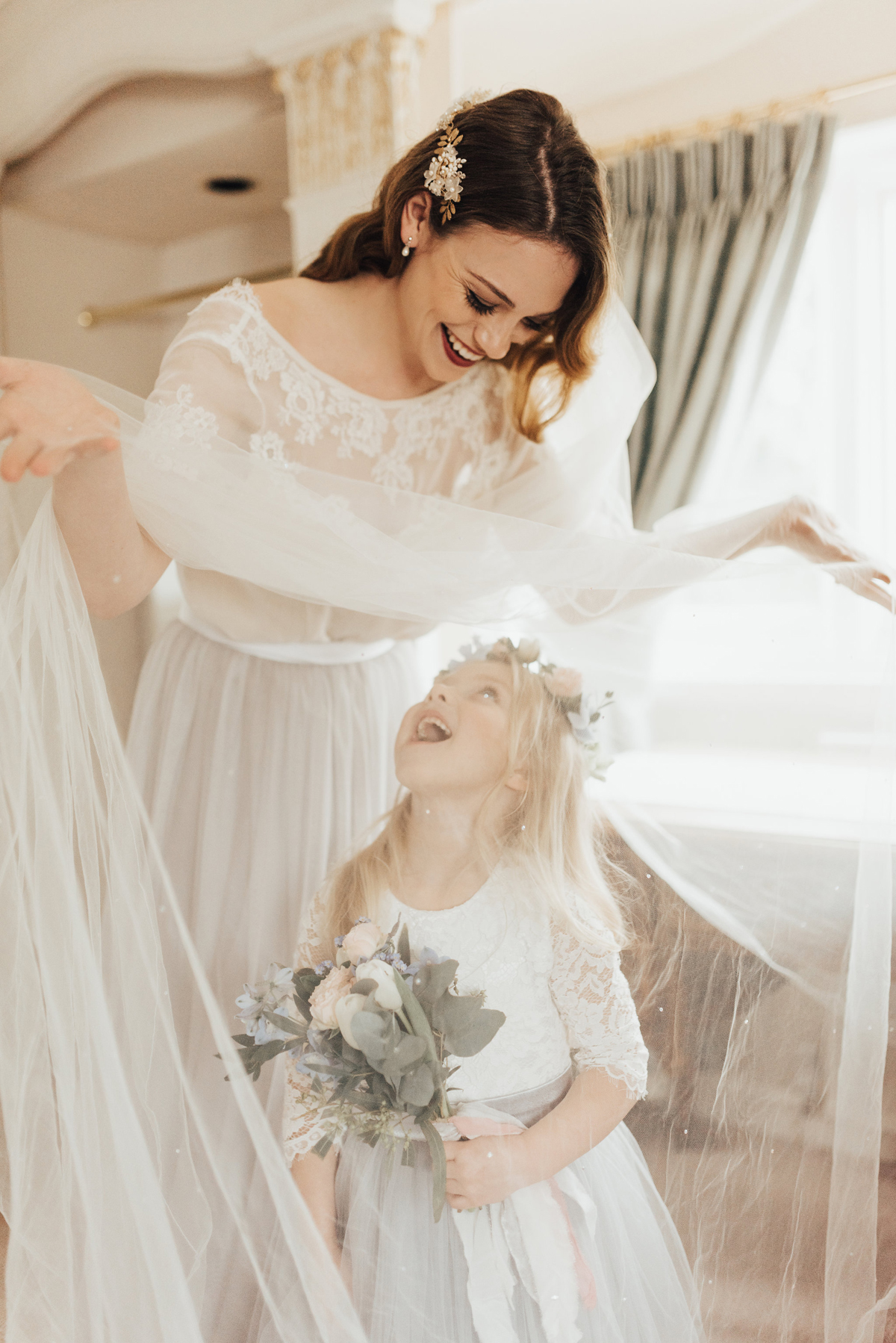 27 Something Blue wedding and bridal inspiration with a handpainted leather jacket