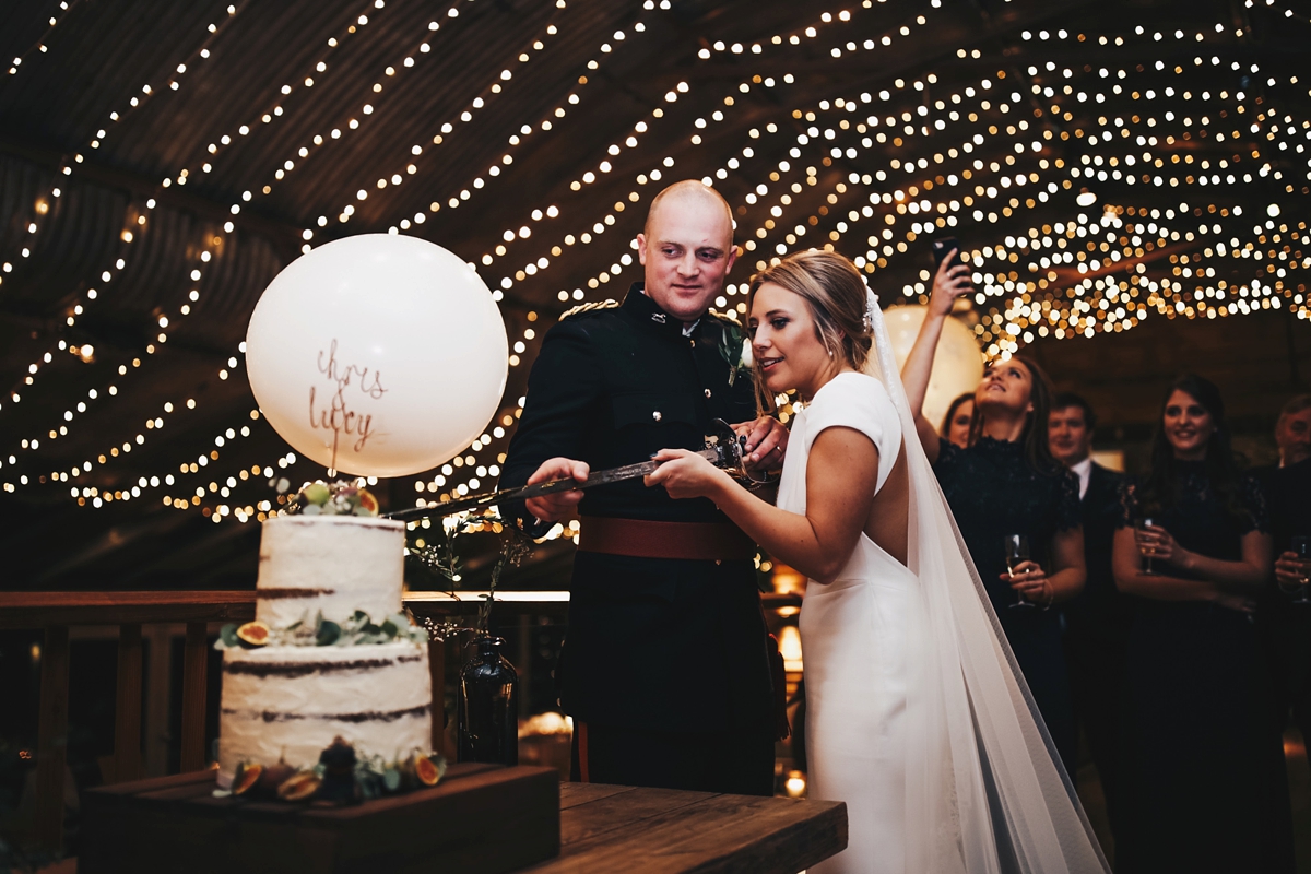 29 Pronovias winter barn Cotswolds wedding - Pronovias Elegance For a Timeless Winter Barn Wedding in the Cotswolds 29 Pronovias winter barn Cotswolds wedding