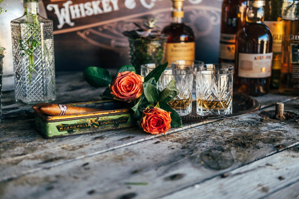 29 Whisky and roses bridal editorial - Whisky and Roses: A Delightful Barn Wedding Editorial 29 Whisky and roses bridal editorial