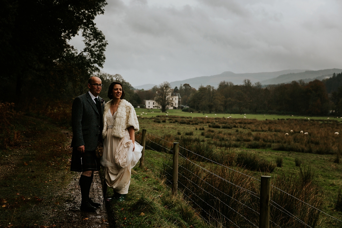 32 An intimate Scottish castle wedding