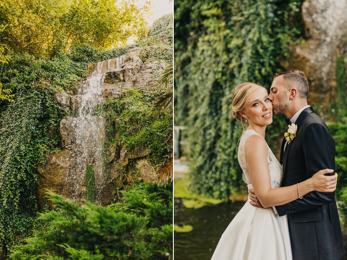 33 A Jesus Peiro gown for a Dorset castle wedding