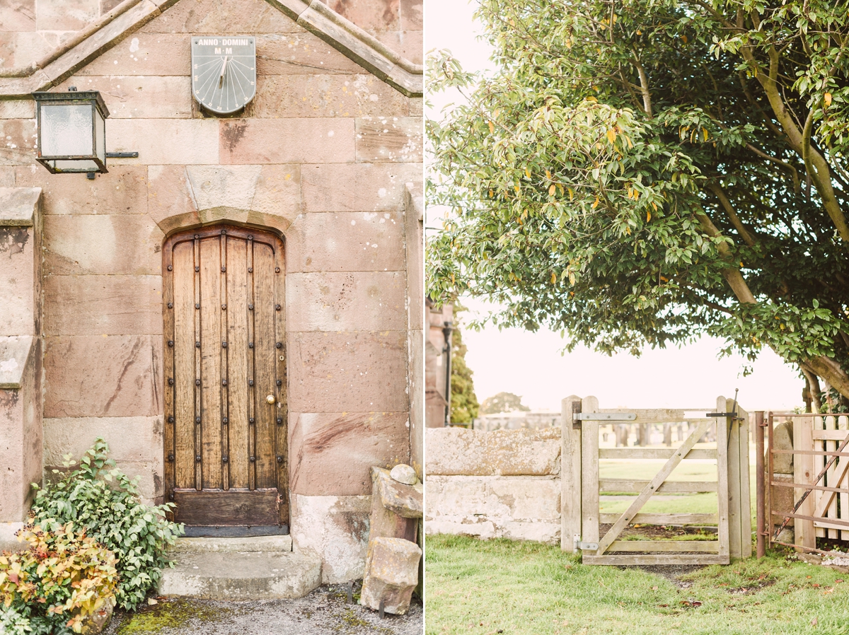 37 A botanical inspired village hall wedding