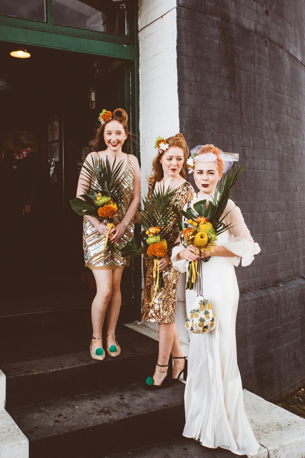 37 A quirky modern and colourful disused lighthouse wedding