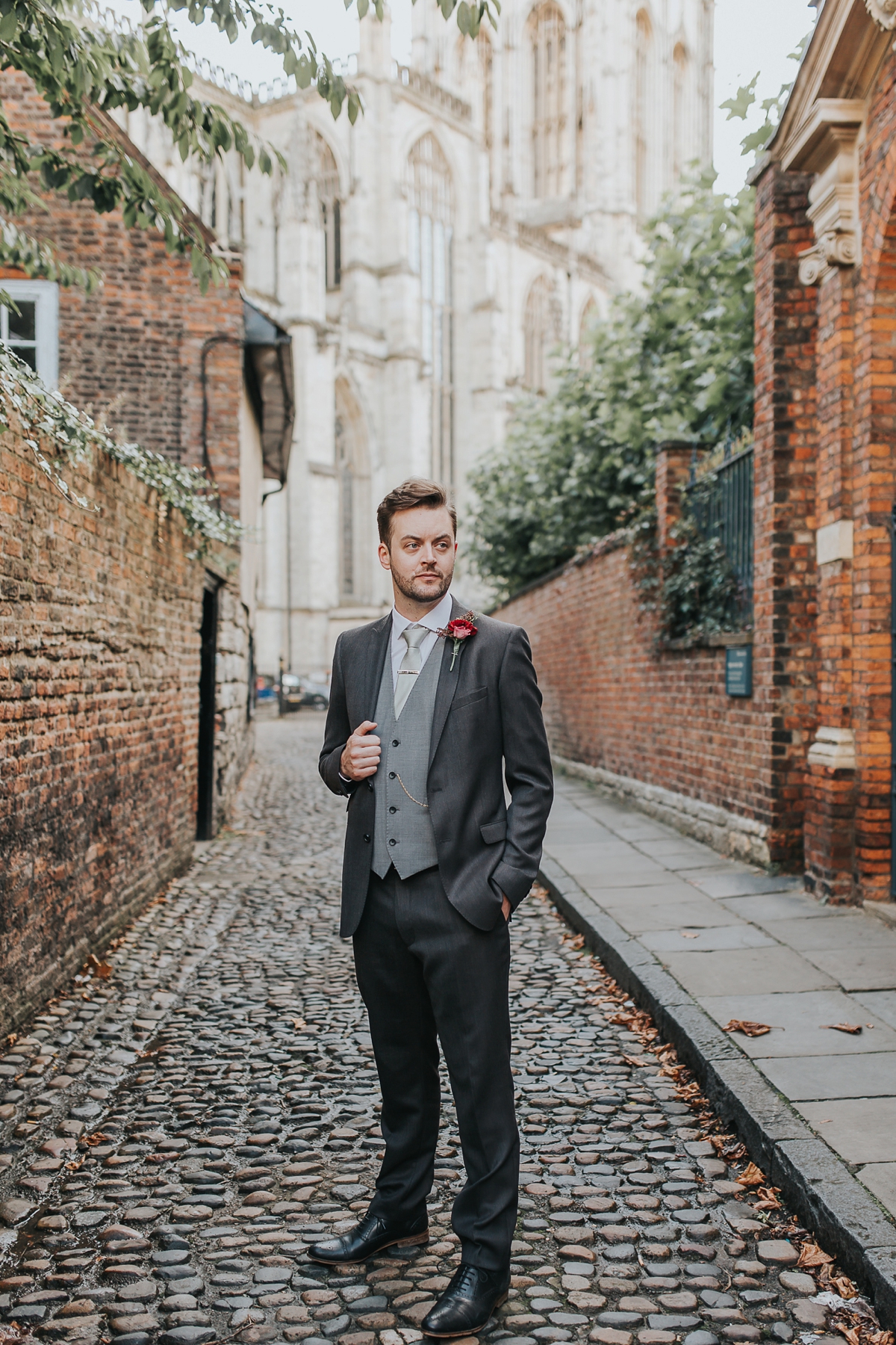 37 A vintage 1970s dress for an intimate and personal wedding in York