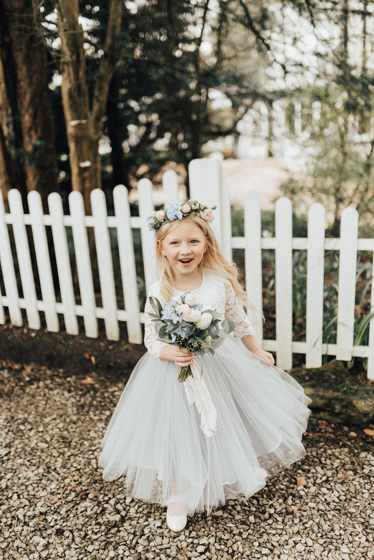 42 Something Blue wedding and bridal inspiration with a handpainted leather jacket