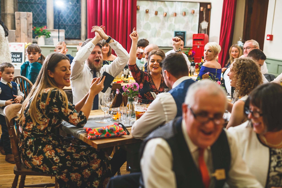 43 A fun and colourful village hall wedding in Yorkshire