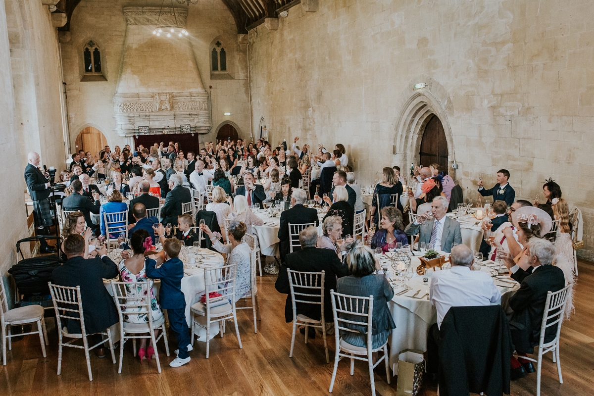 44 A Grace Loves Lace bride and her elegant Welsh castle wedding