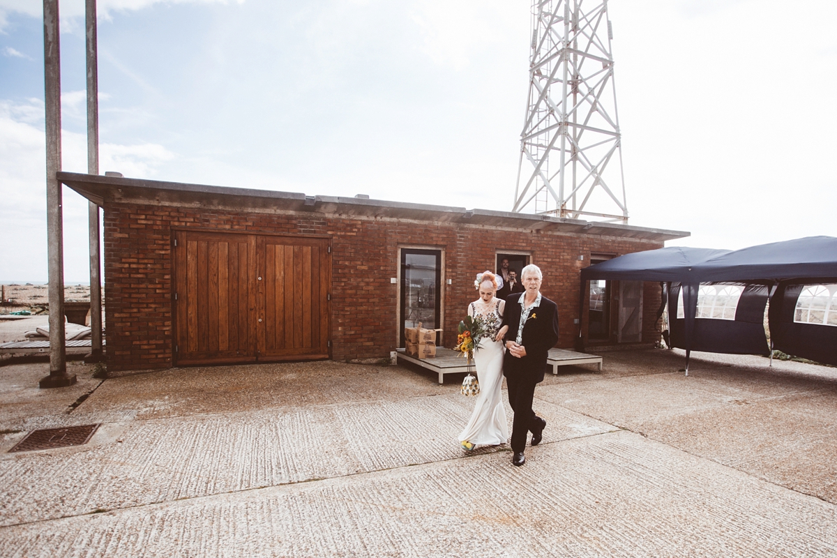 44 A quirky modern and colourful disused lighthouse wedding