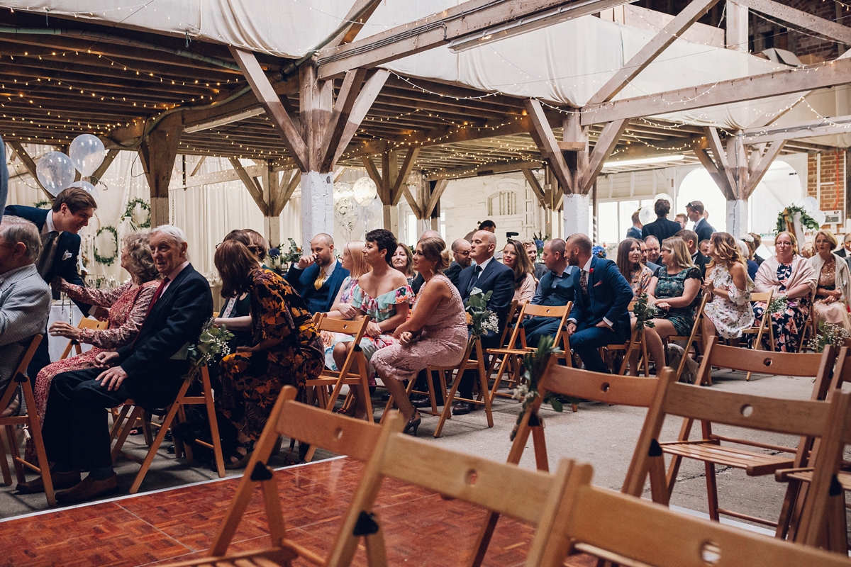 46 A rainy day bohemian barn wedding