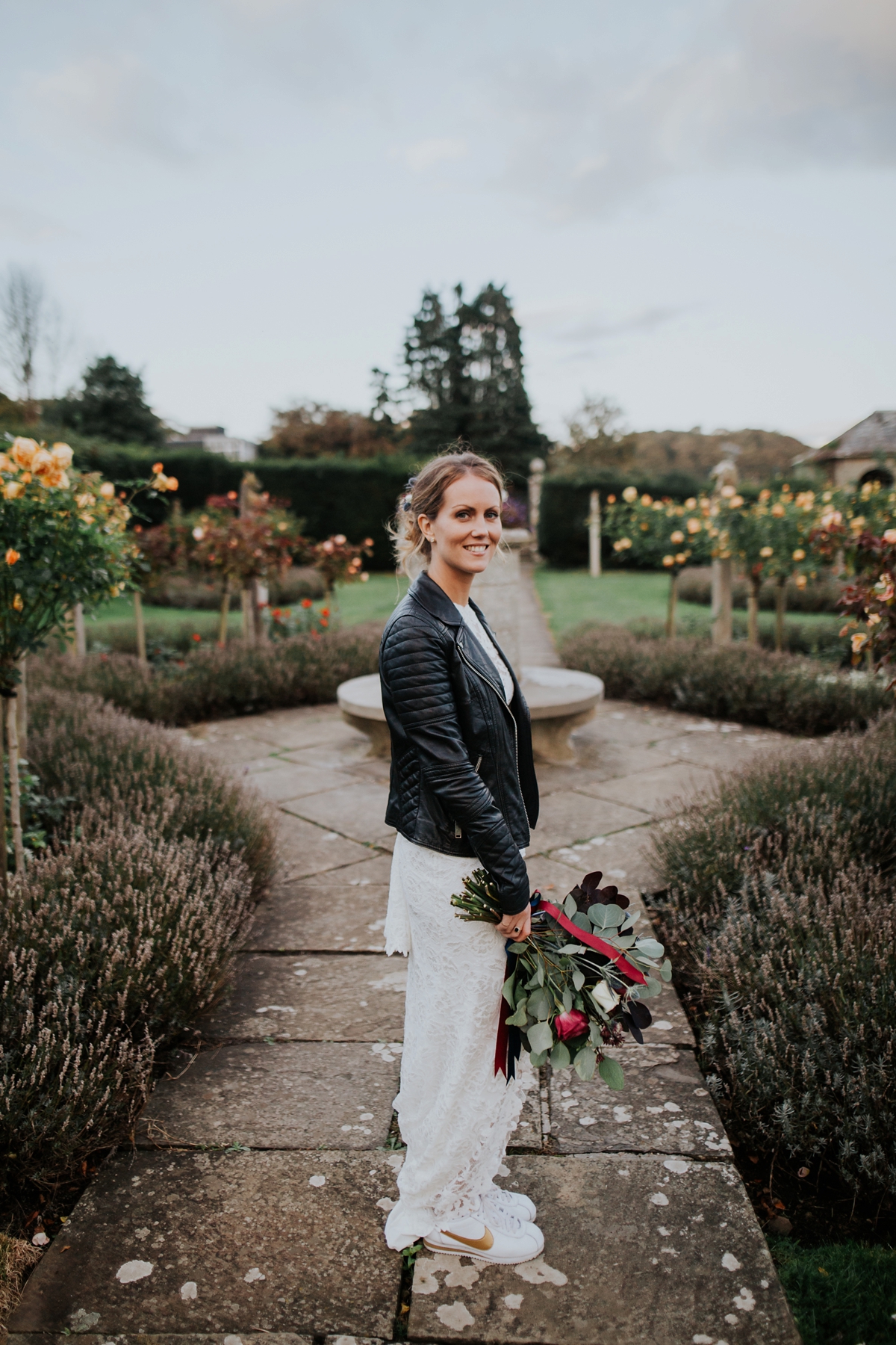 48 A Grace Loves Lace bride and her elegant Welsh castle wedding