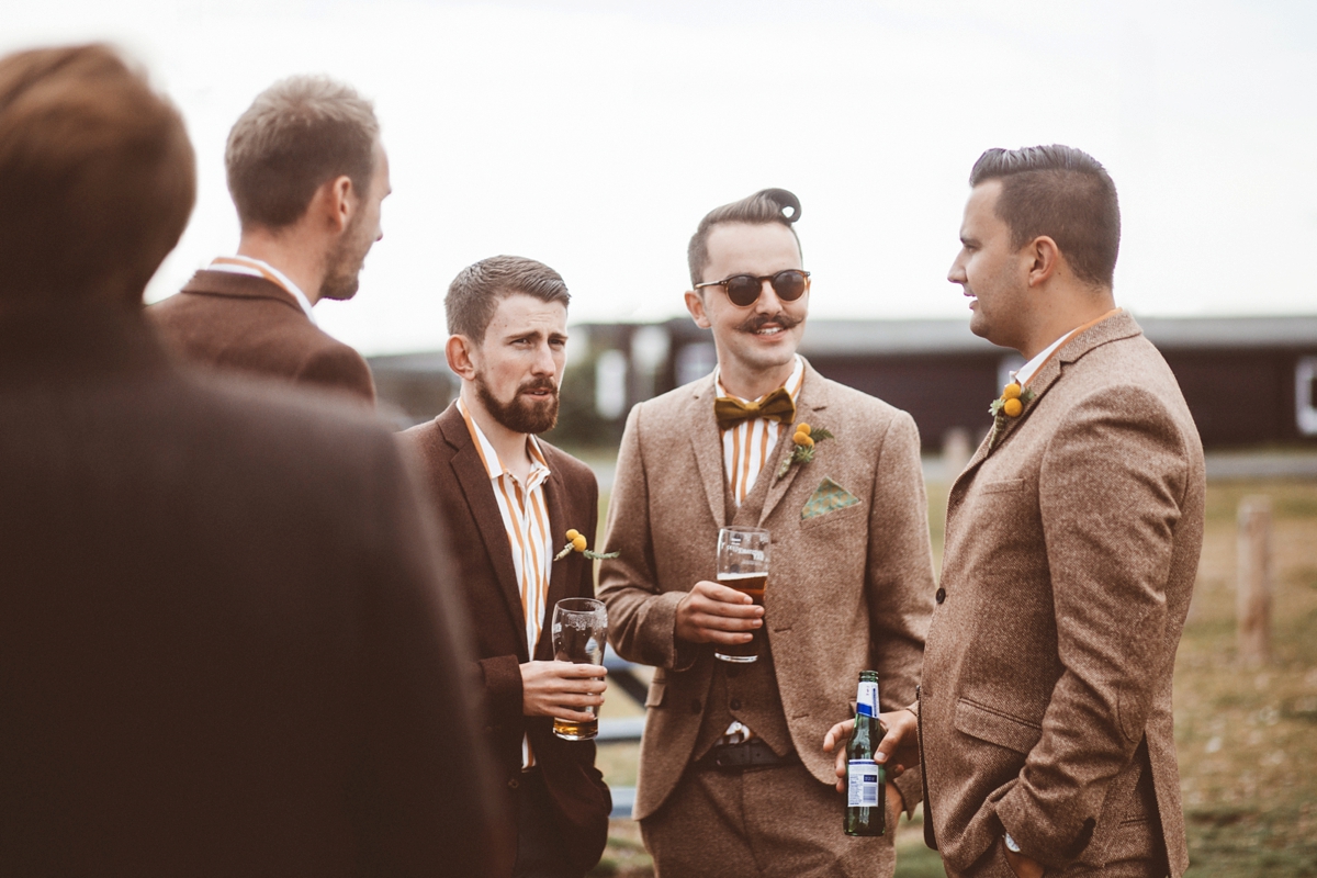 49 A quirky modern and colourful disused lighthouse wedding