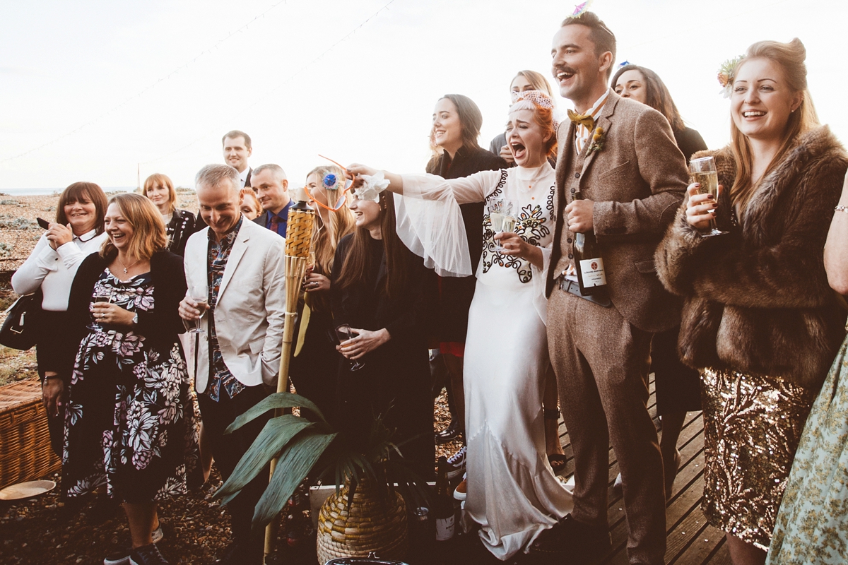 5 A quirky modern and colourful disused lighthouse wedding