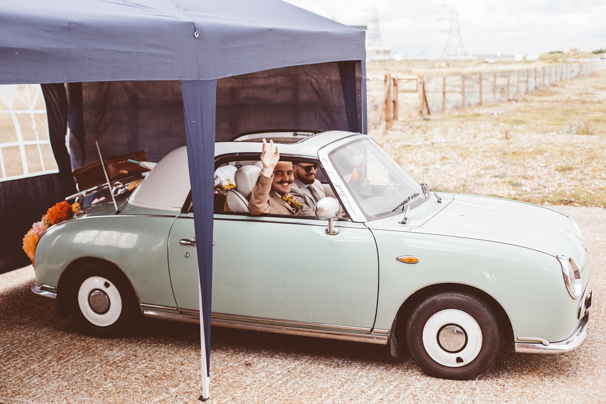 52 A quirky modern and colourful disused lighthouse wedding