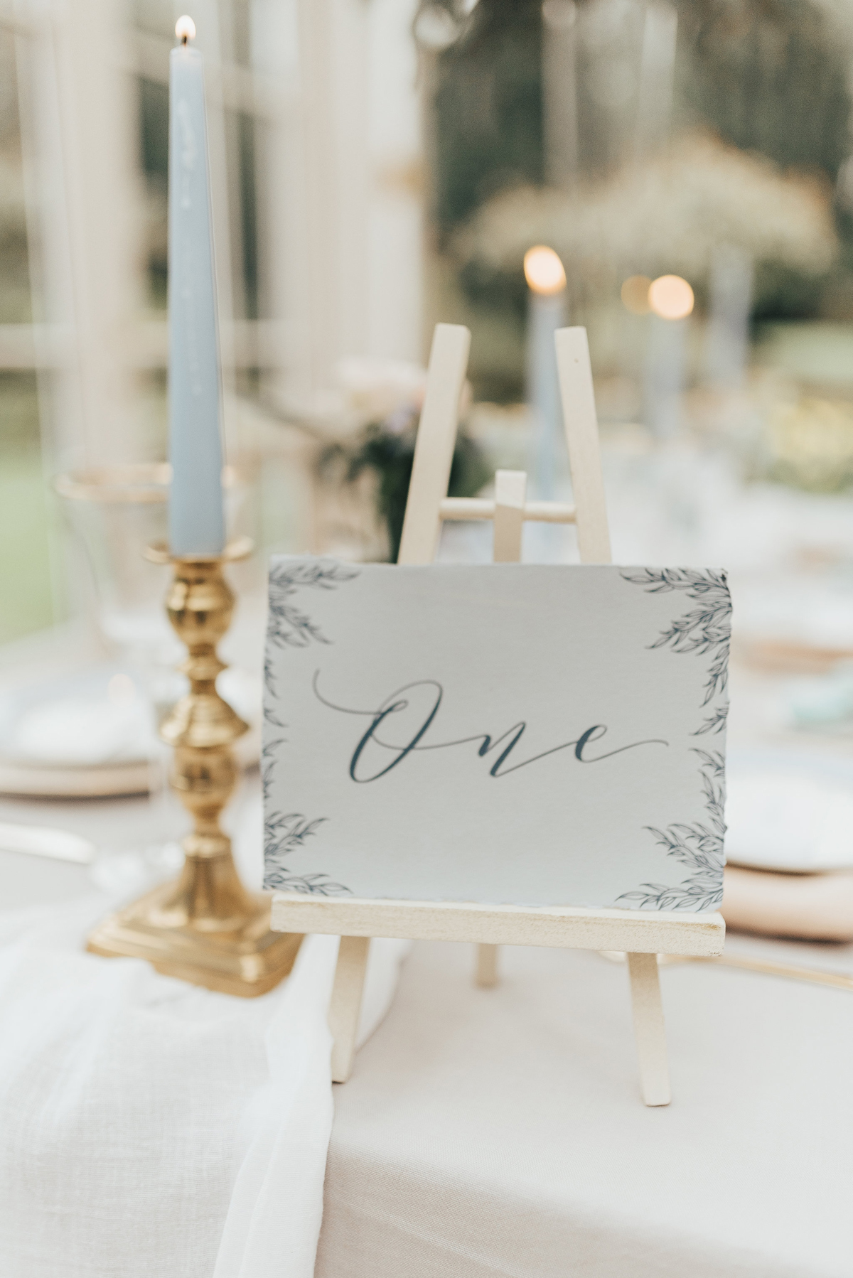 53 Something Blue wedding and bridal inspiration with a handpainted leather jacket