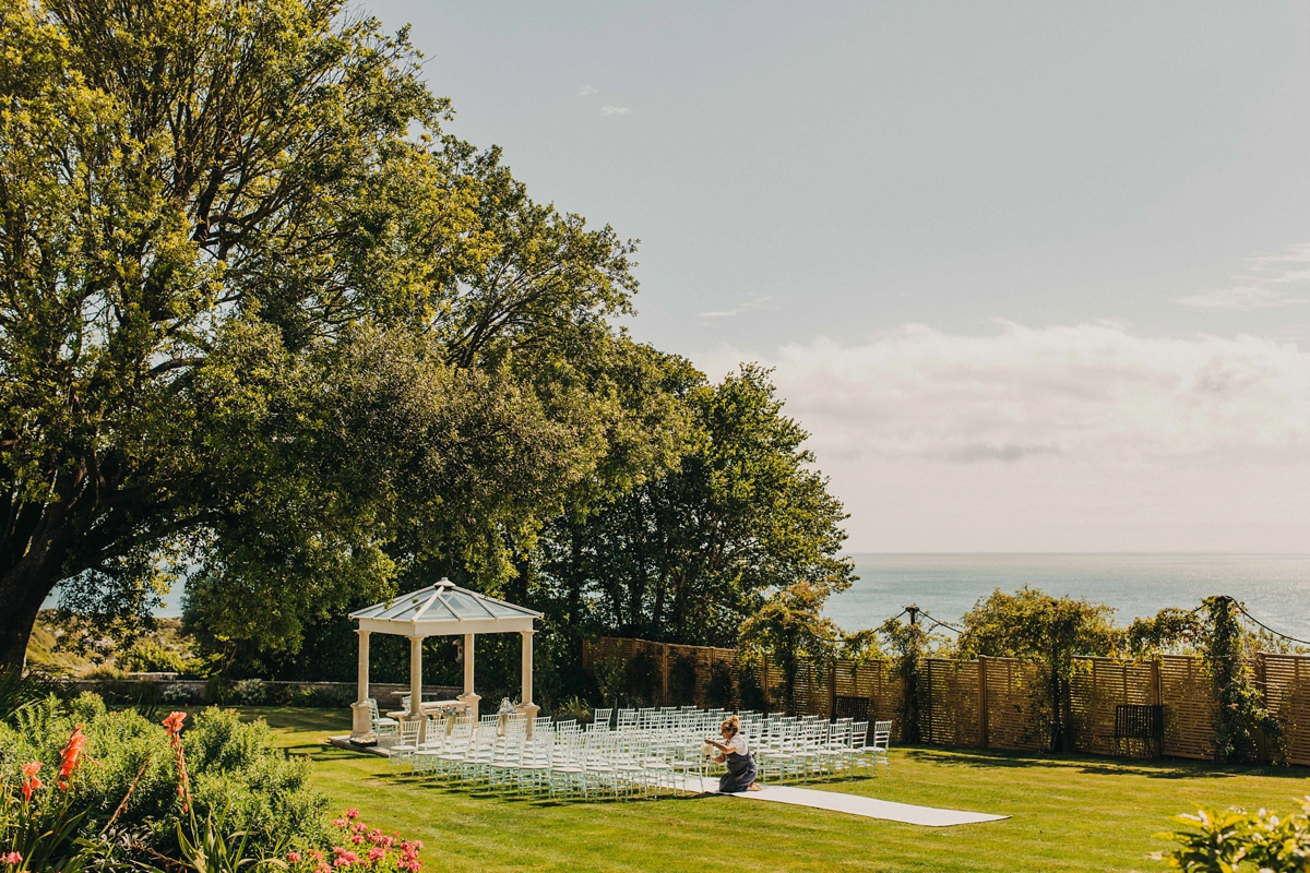 6 A Jesus Peiro gown for a Dorset castle wedding