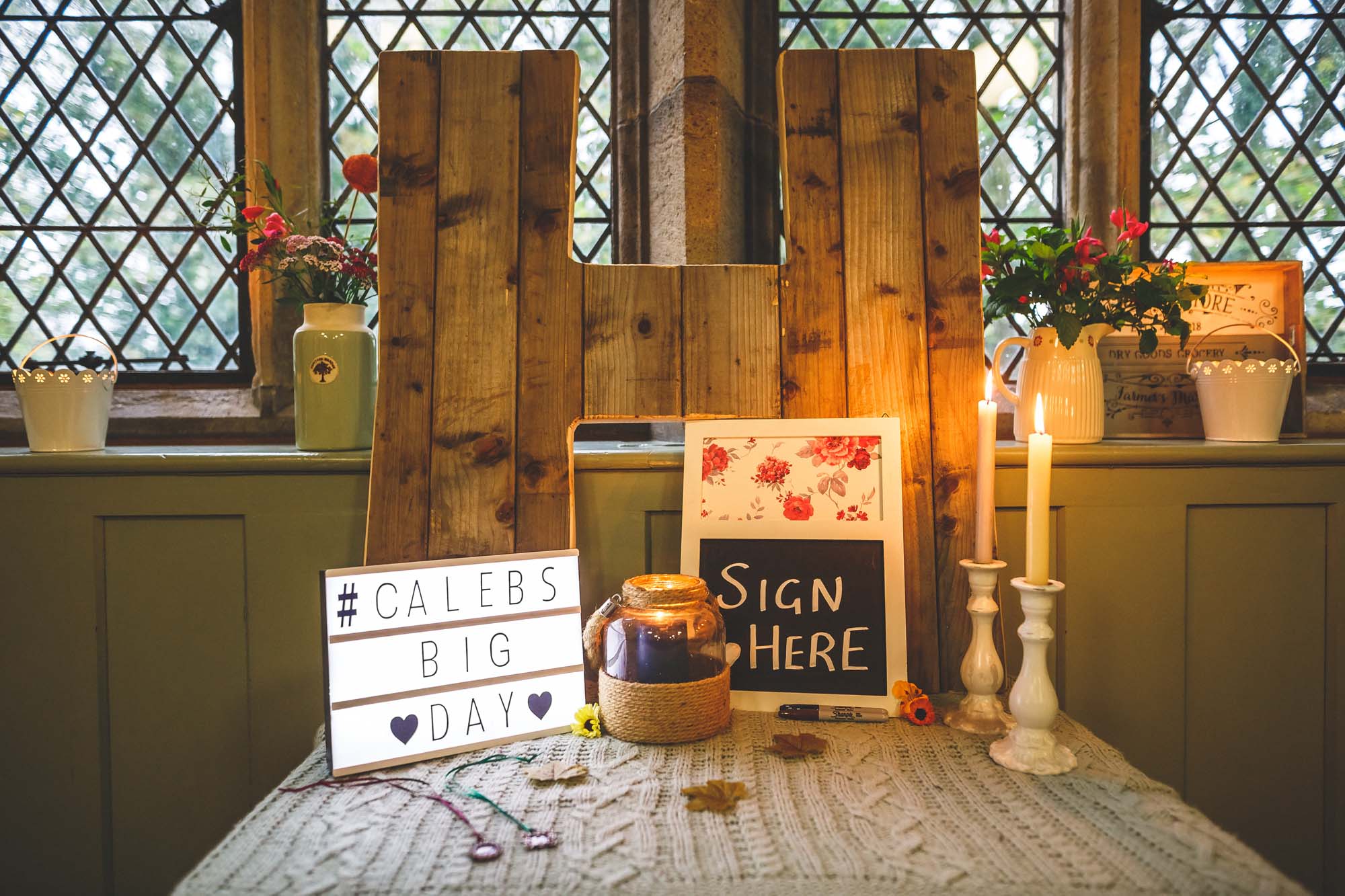 6 A colourful and delightful Yorkshire village hall wedding