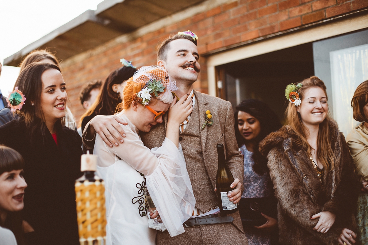 6 A quirky modern and colourful disused lighthouse wedding