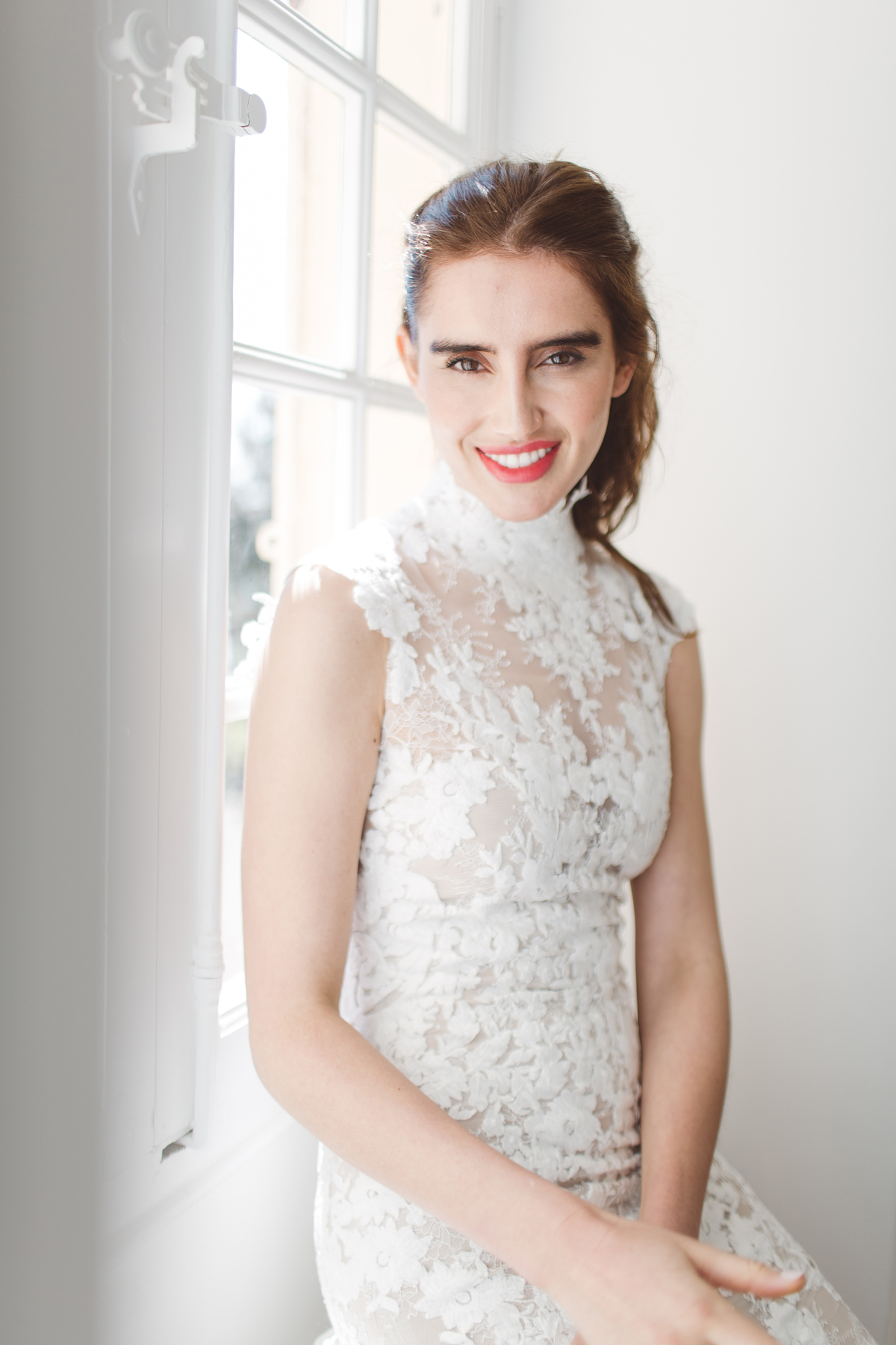 60 A natural and elegant French countryside editorial featuring Charlie Brear and Pronovias