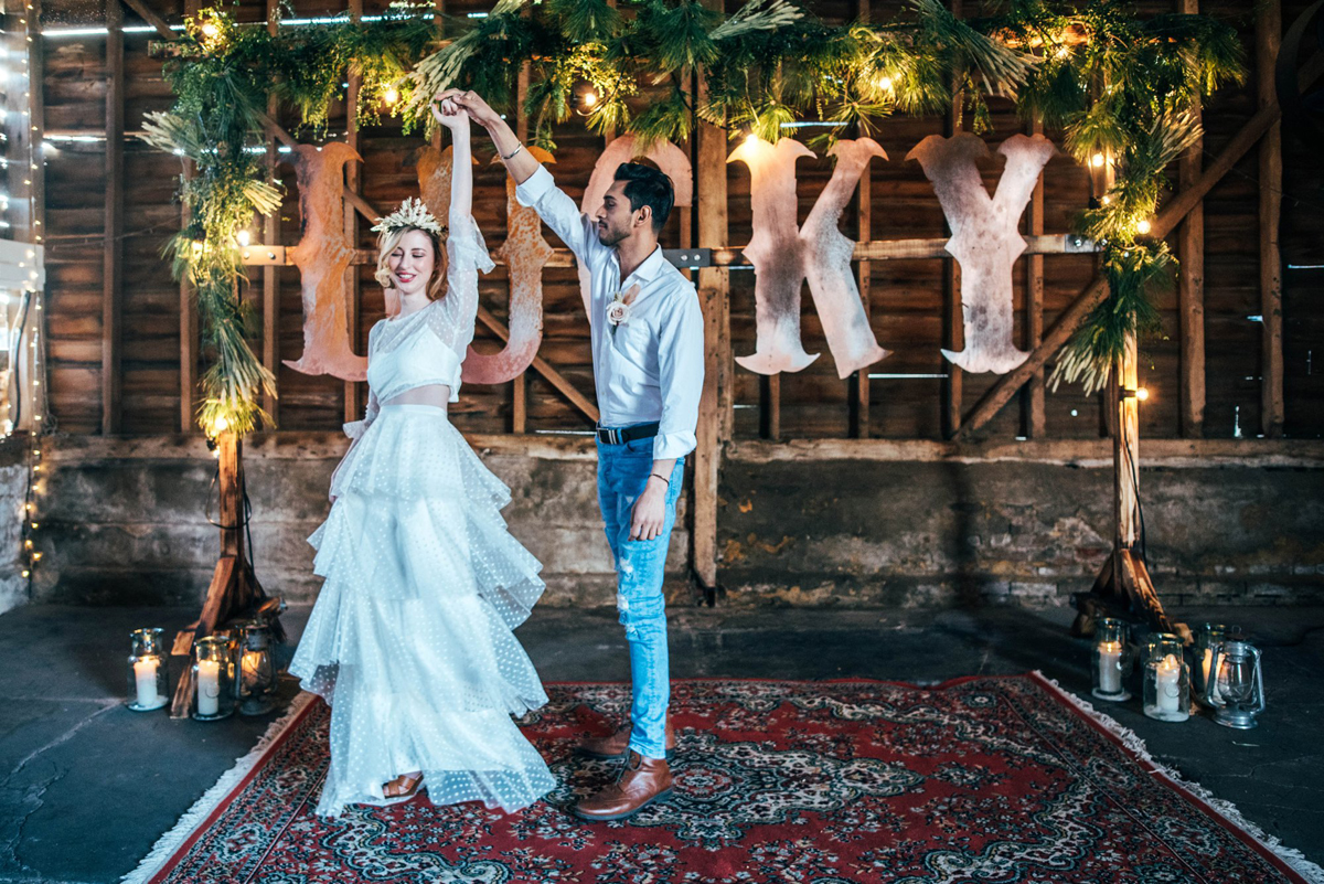 61 Whisky and roses bridal editorial - Whisky and Roses: A Delightful Barn Wedding Editorial 61 Whisky and roses bridal editorial