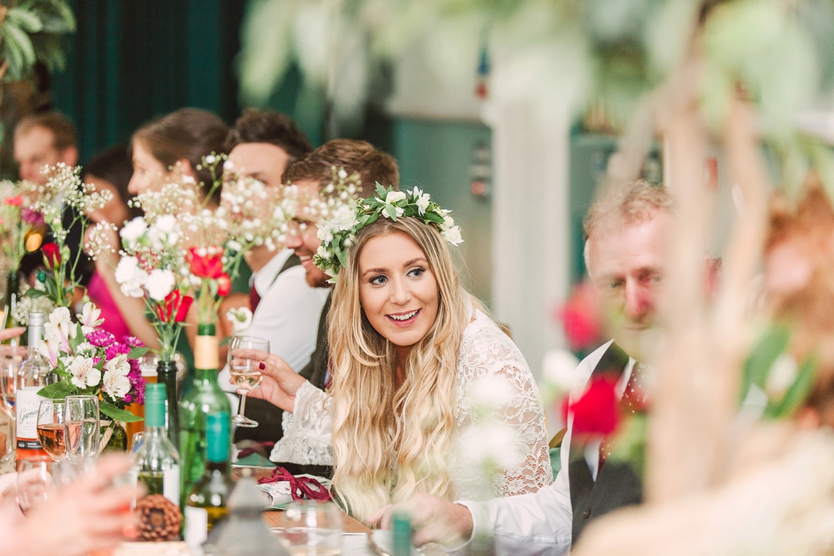 7 A botanical inspired village hall wedding