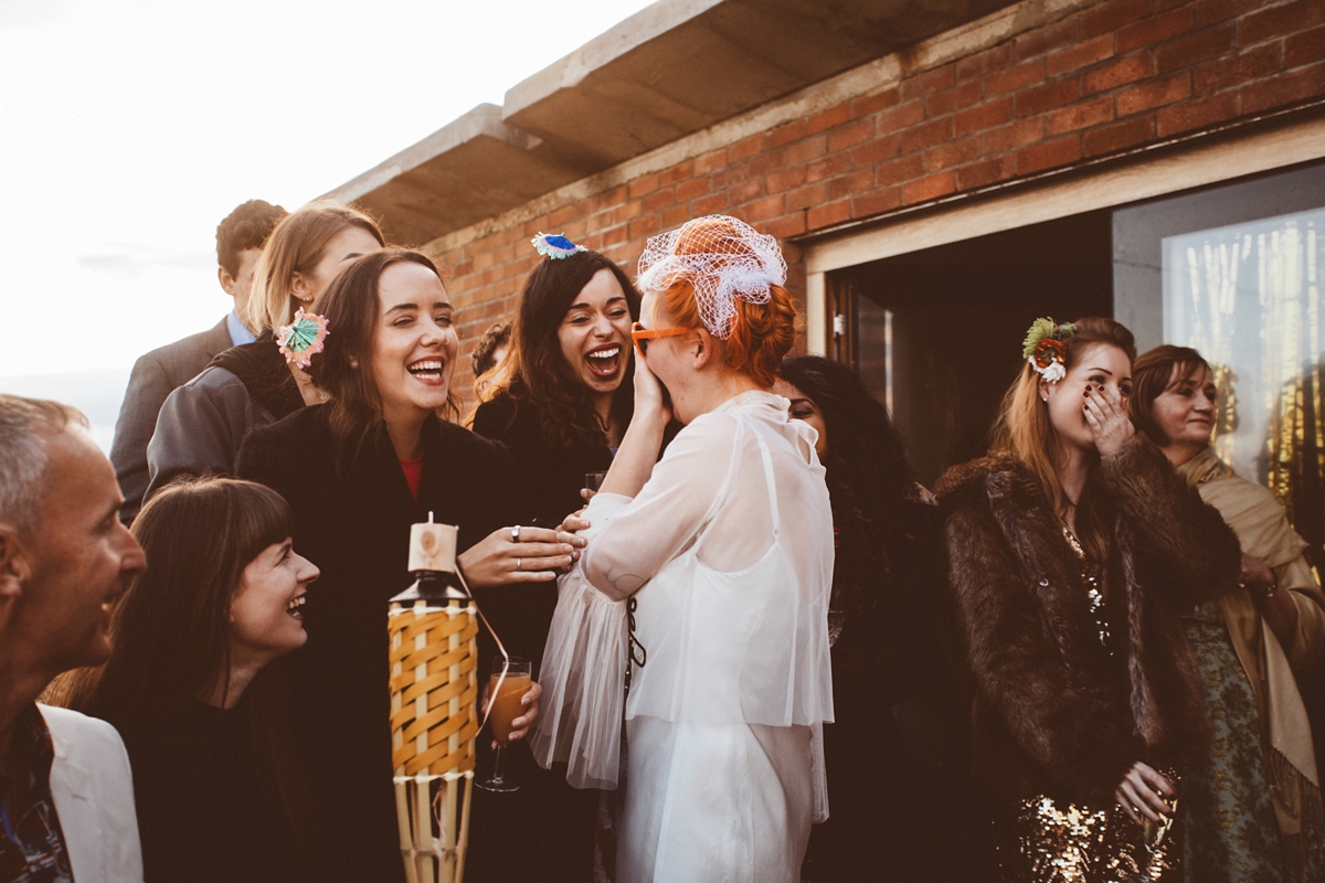 7 A quirky modern and colourful disused lighthouse wedding