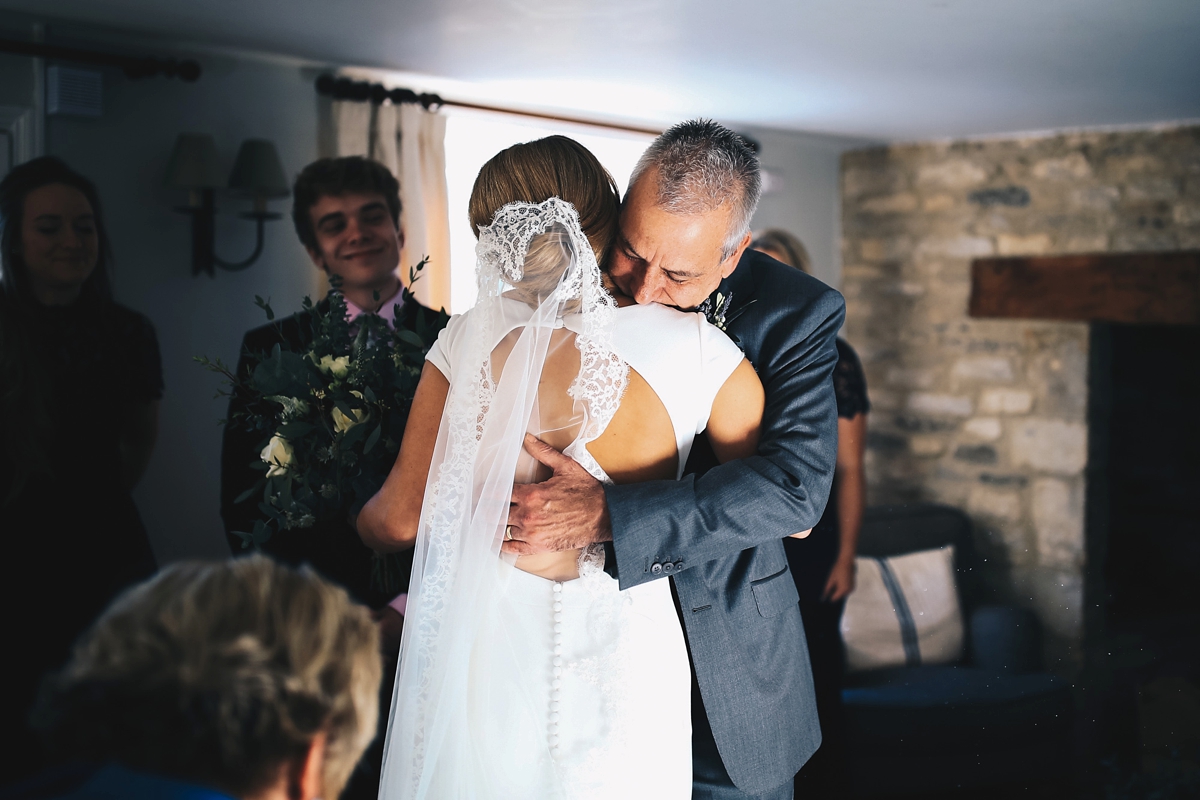 7 Pronovias winter barn Cotswolds wedding - Pronovias Elegance For a Timeless Winter Barn Wedding in the Cotswolds 7 Pronovias winter barn Cotswolds wedding