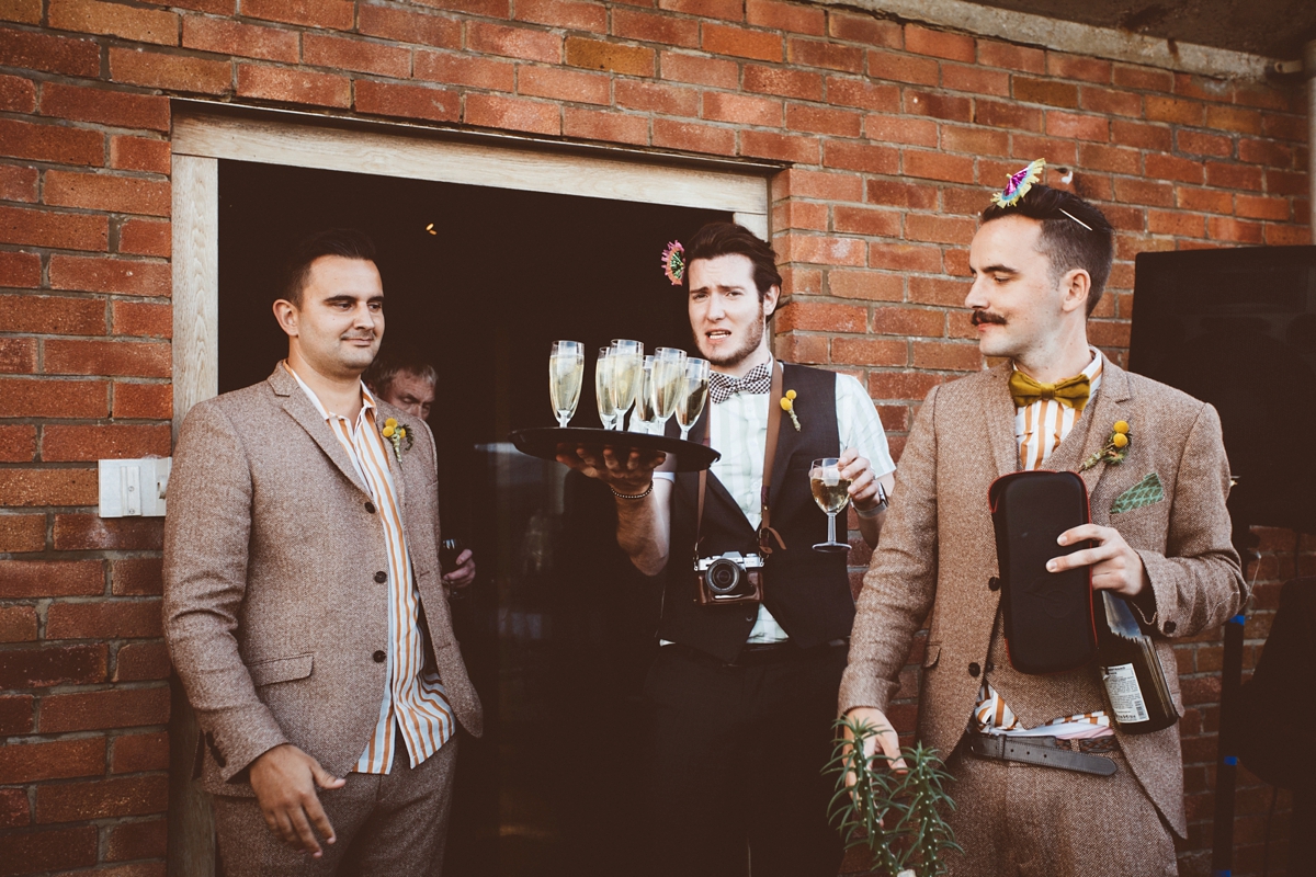 8 A quirky modern and colourful disused lighthouse wedding