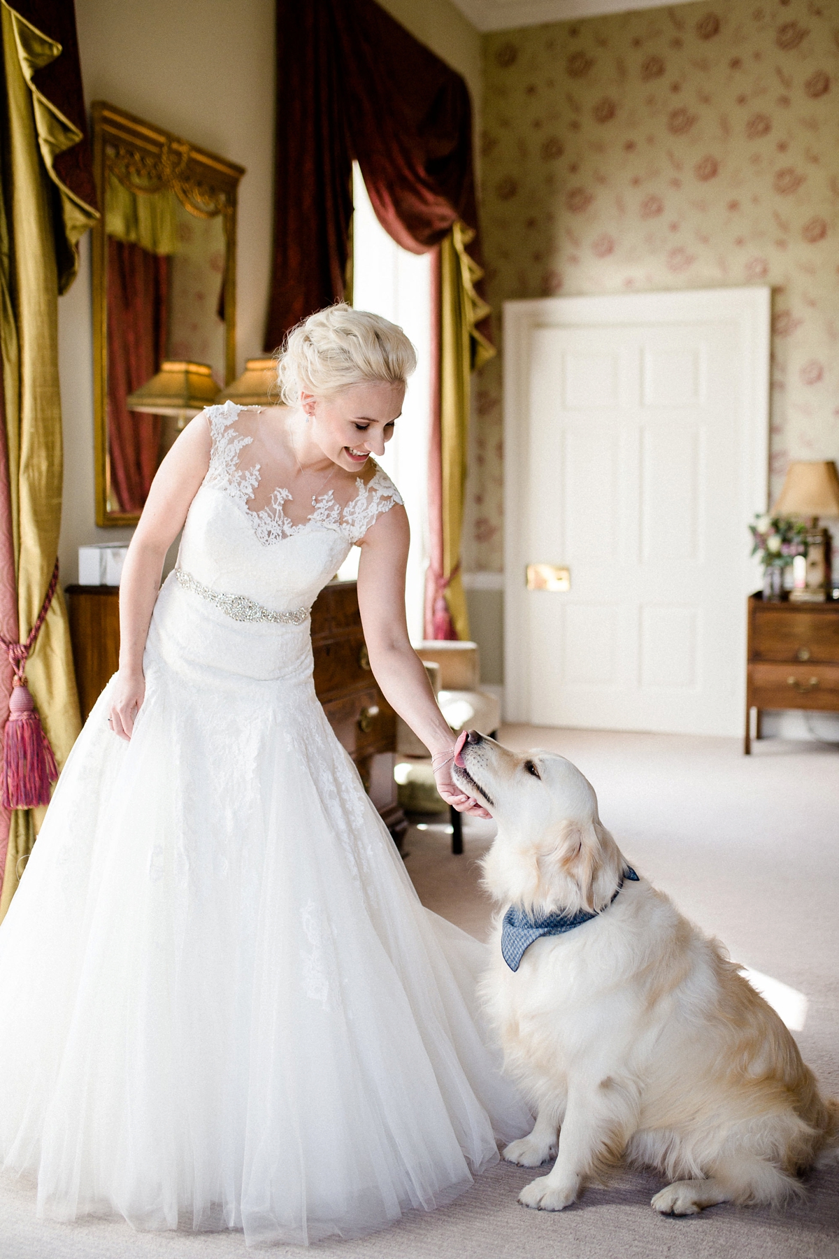 8 An elegant Pronovias gown for a classic country house wedding - A Pronovias Gown For A Classic Country House Wedding an a Sweet Appearance by Eric the Pet Dog 8 An elegant Pronovias gown for a classic country house wedding