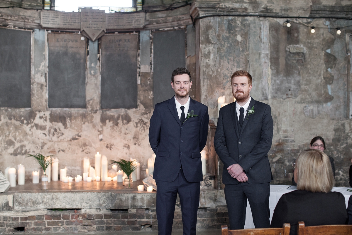 9 A Charlie Brear gown for a wedding at the Asylum Chapel