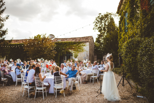 A Fairtrade and Ethical Wedding Dress by Sanyukta Shrestha for a Fun and Delightful French Wedding