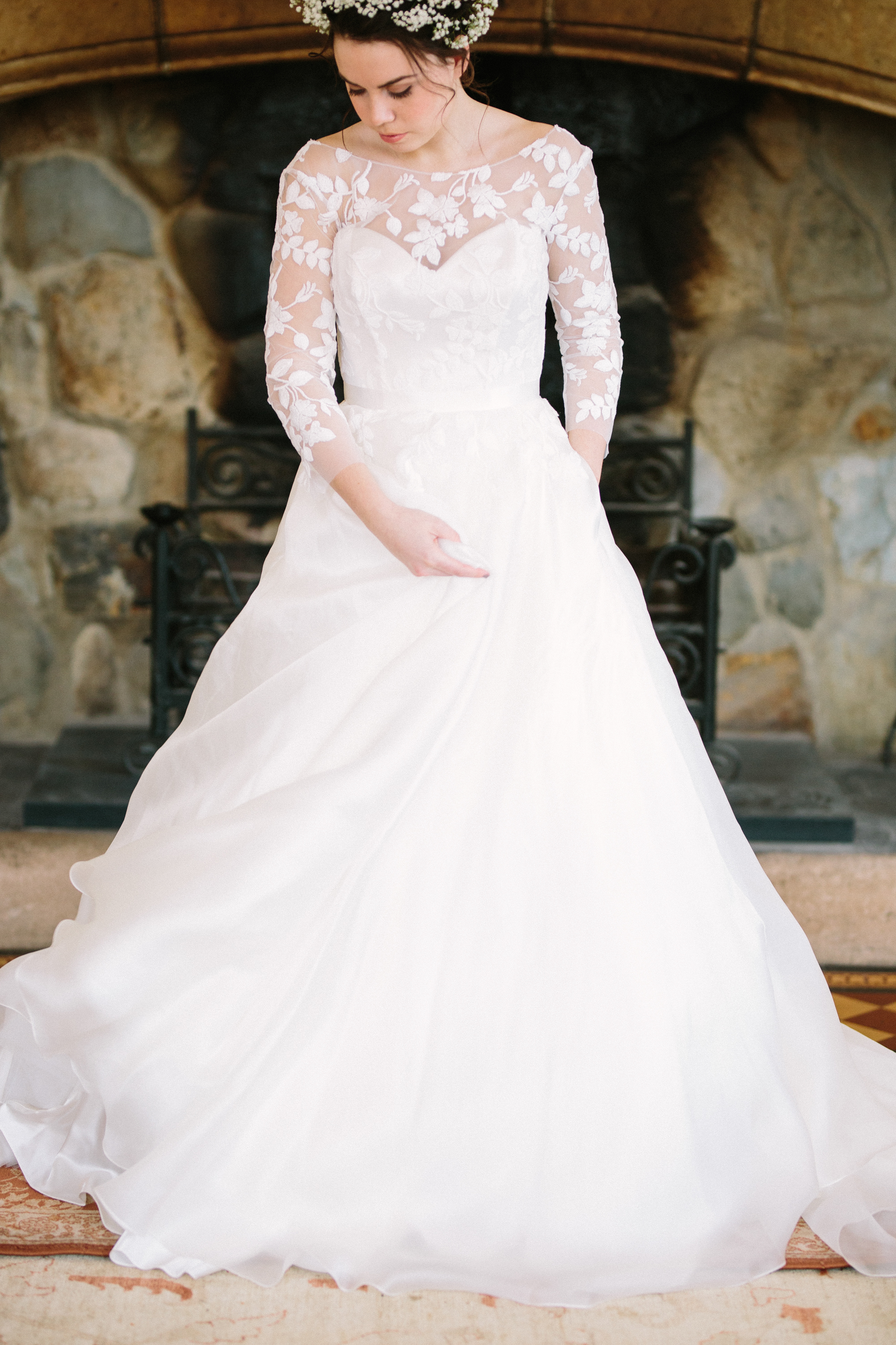 Talhenbont 165 - Peach Elegant Country House Wedding Inspiration for the Modern Classic Bride Talhenbont 165