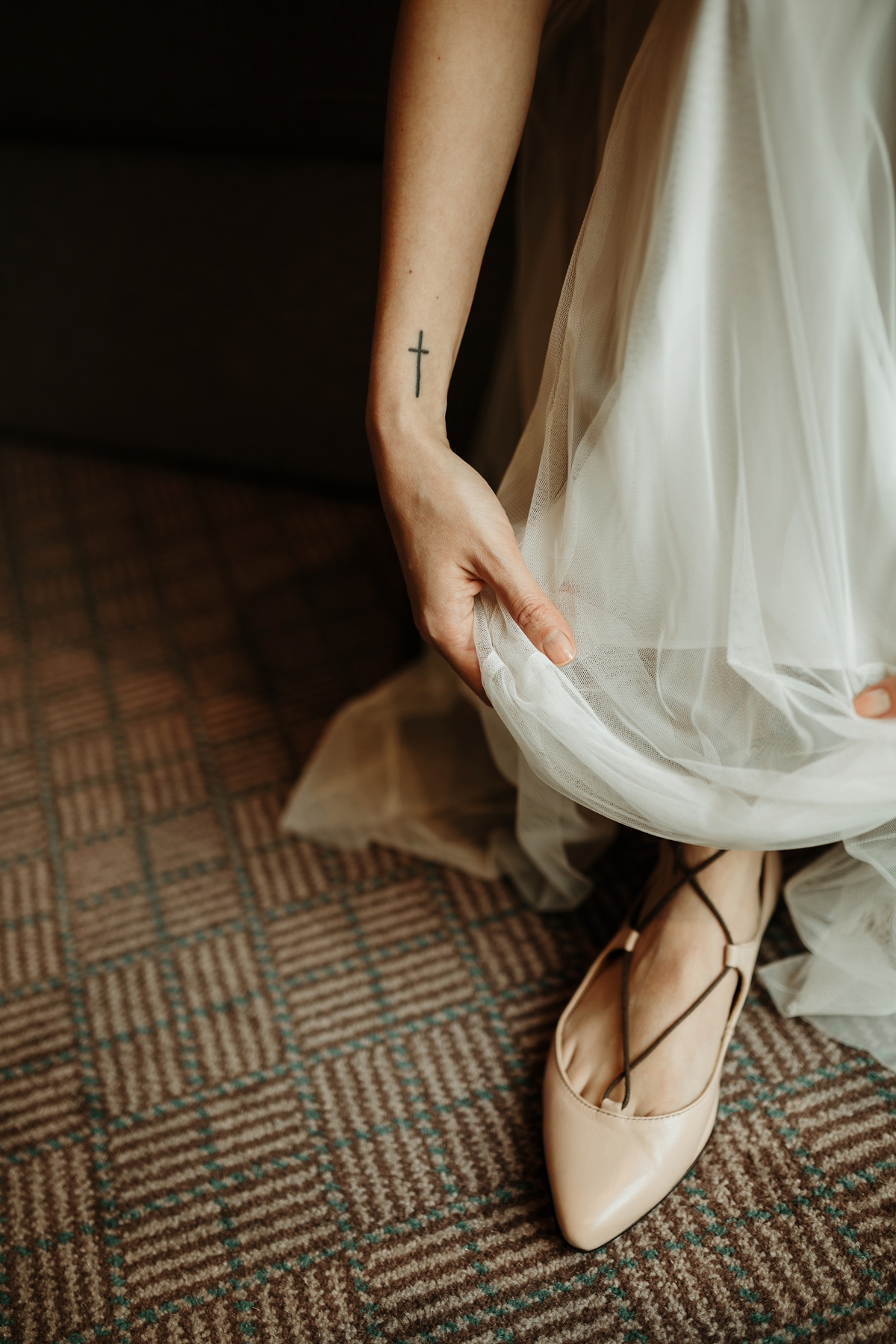 1 A BHLDN dress for a low key and intimate wedding