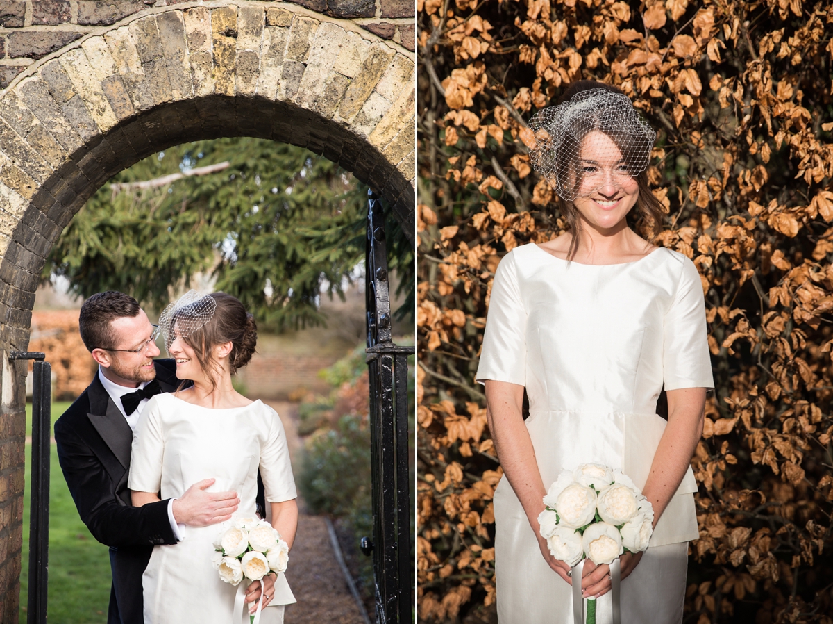 10 A 1950s inspired modern intimate wedding with a short dress by Kate Edmondson