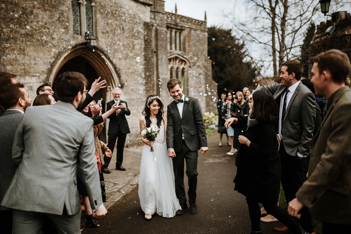 11 A BHLDN dress for a low key and intimate wedding