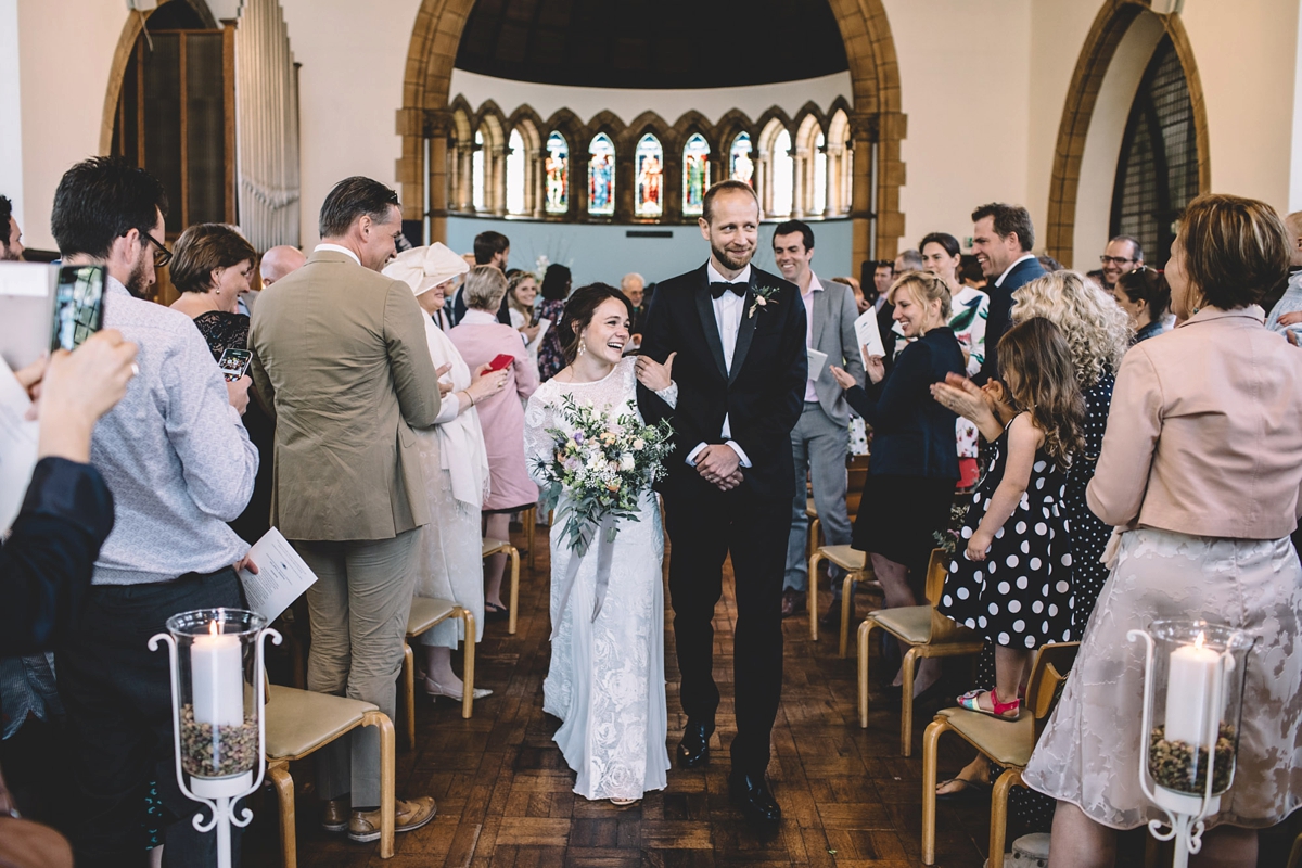 12 A Grace Loves Lace gown for a DIY garden wedding inspired by nature and flowers